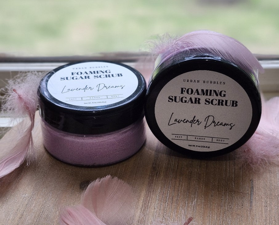 Lavender Dreams Foaming Sugar Scrub