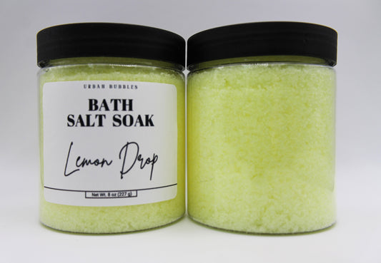 Lemon Drop Bath Salt Soak